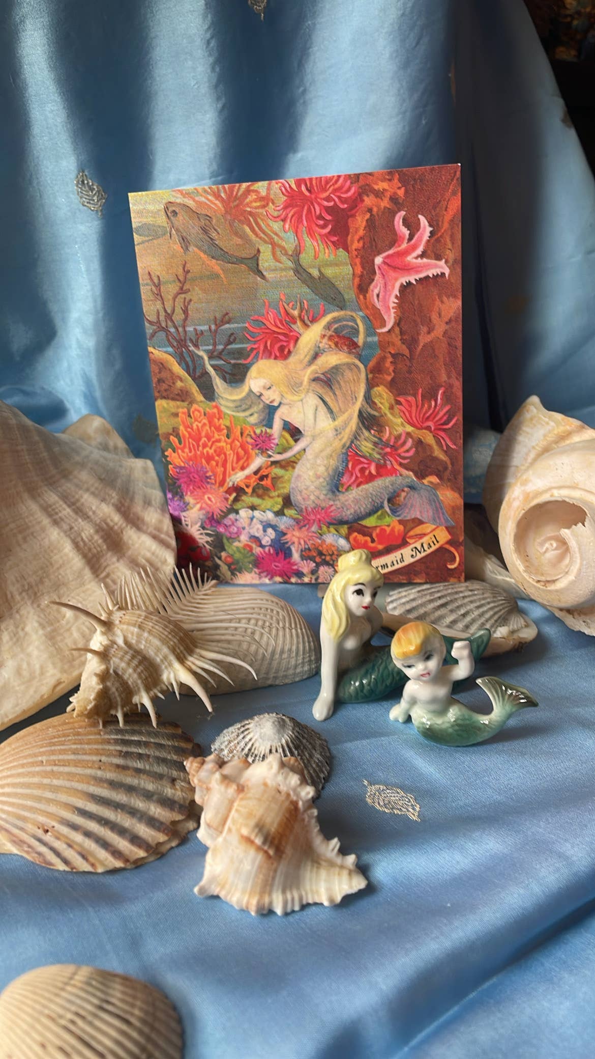 Ivory Tower Studios - Wholesale Everyday Greeting Card - Deep Sea Mermaid Mail Anytime Card5