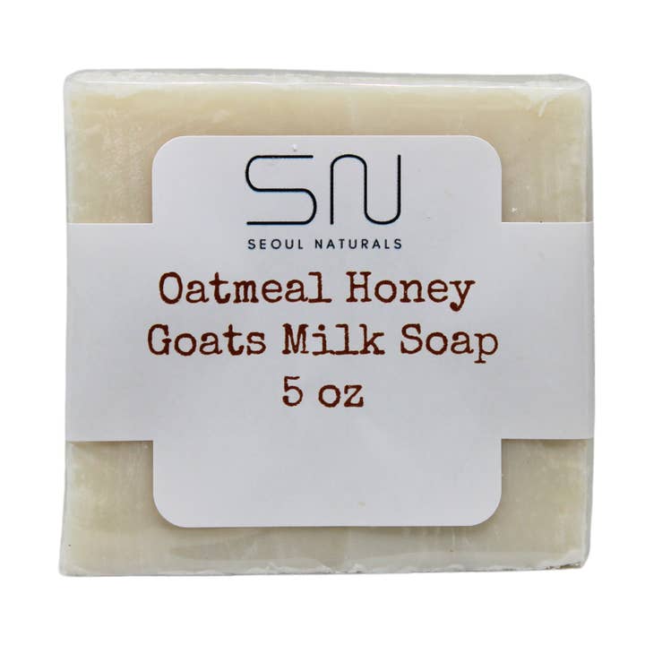 Oatmeal Honey Goats Milk Soap - Wholesale for wholesale by Seoul Naturals