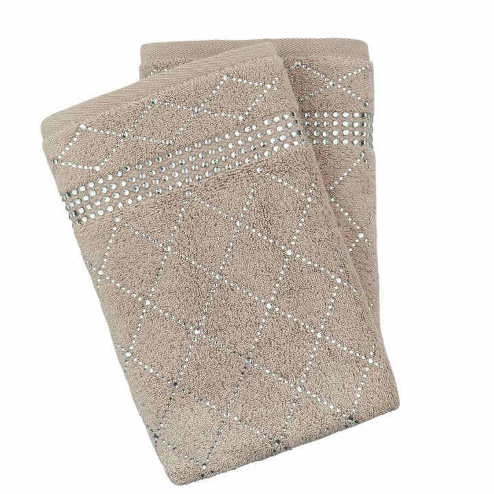 Sparkles Home – Großhandel Händehandtücher – Atlas Rhinestone Handtuch (2er-Set)8