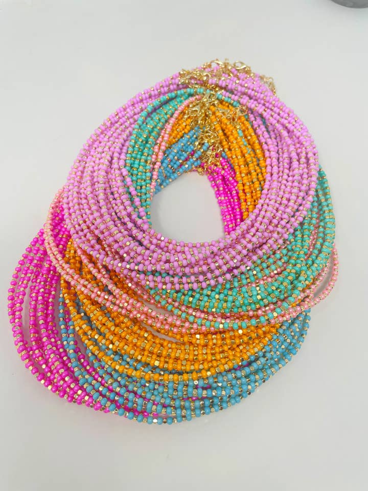 Rainbow Beads Necklace for wholesale by Nai Gifts