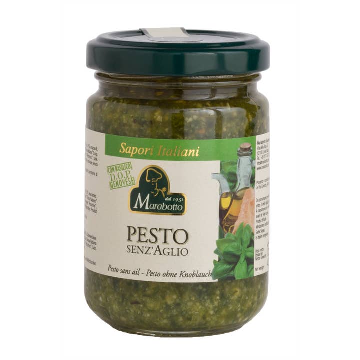 Marabotto Giacomo & figli s.n.c. – wholesale Pesto – Pesto Alla Genovese Utan Vitlök 130g