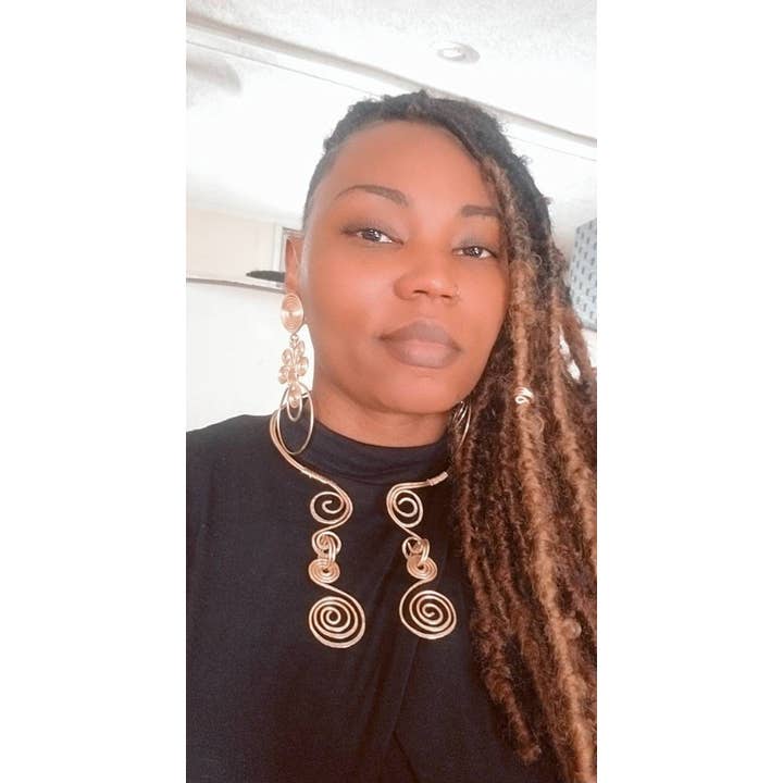 Andrea Lashay Collection - Wholesale Dangle Earrings - Gold Whimsical Earrings Gold Statement Earrings Boho Jewelry3