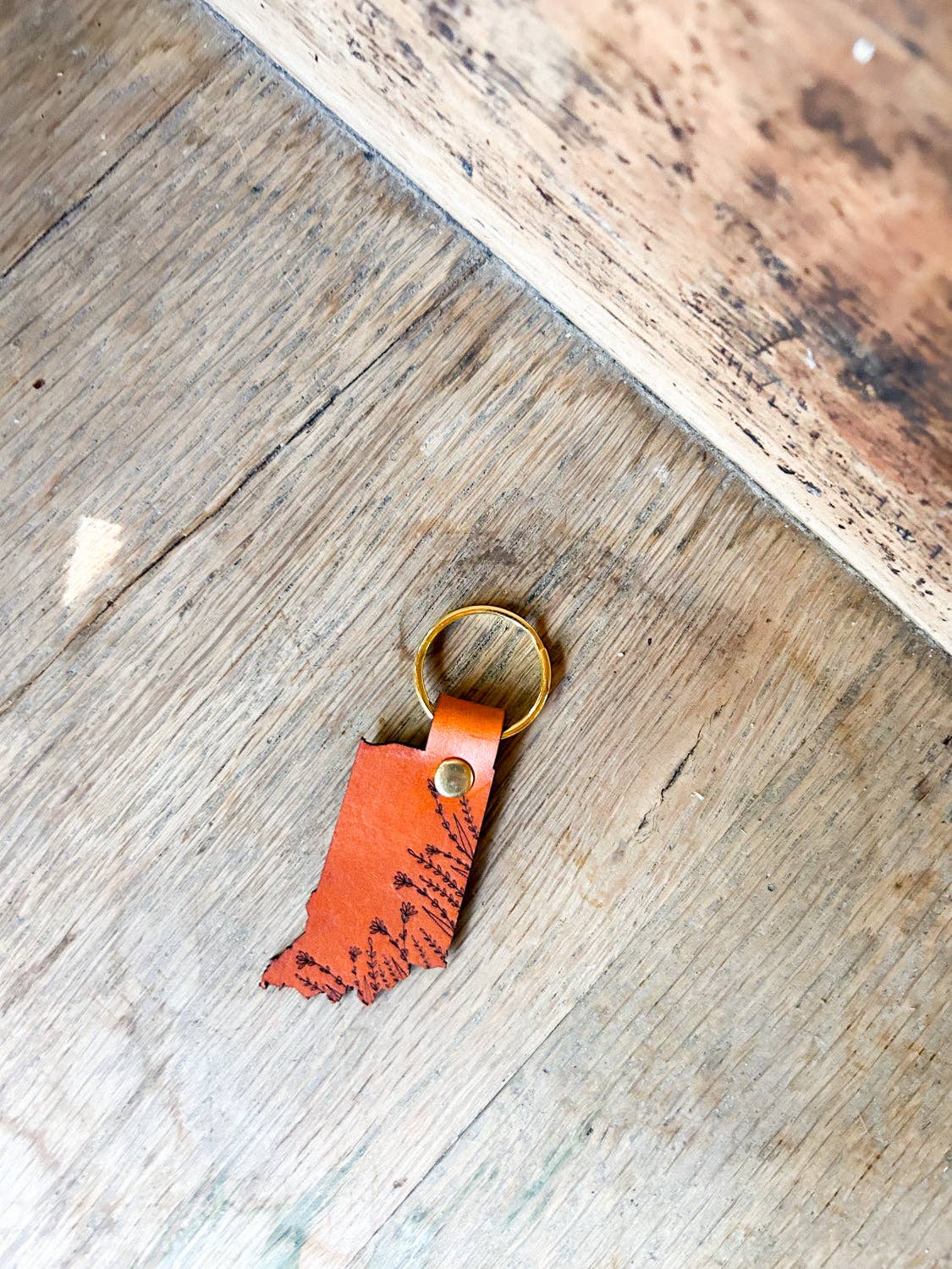 Left Grain - Wholesale Keychain - Women's - Indiana Wildflowers Keychain5