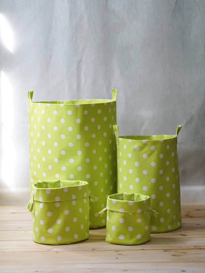 Lime green storage bins for wholesale by griffin savoy inc