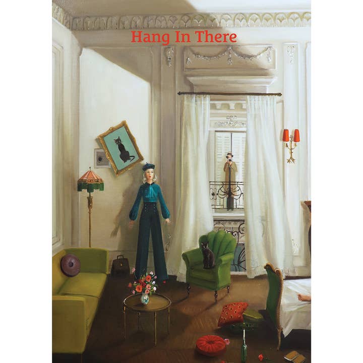 Hester & Cook - Stationery - Vendita all'ingrosso Biglietti di auguri generici - Carta spia Hang In There