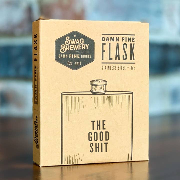 Swag Brewery - Wholesale Flask - The Good Shit Flask1