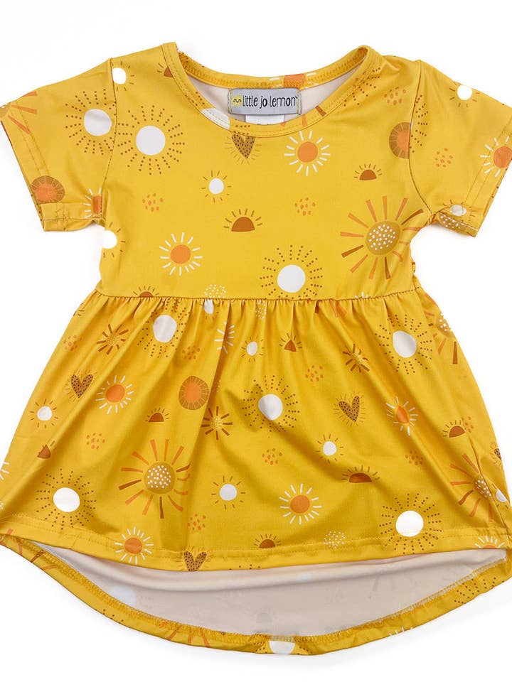 Golden Sunshine Tunic for wholesale by Little Jo Lemon