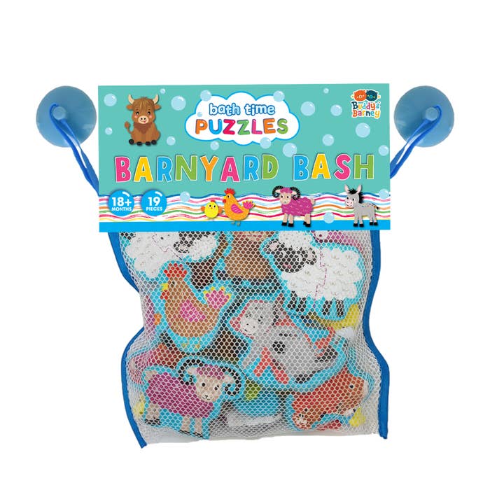Bath Puzzles - Barnyard Bash for wholesale by Buddy and Barney LLC