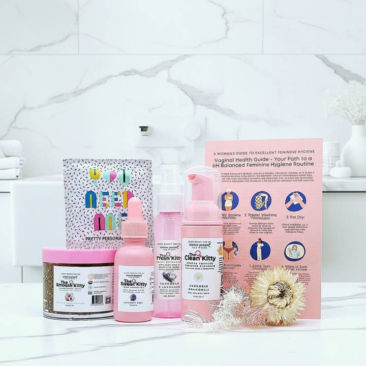De Kitty Kit - Ultieme Vrouwelijke Hygiëne Verzorgingskit voor wholesale door Amour Propre