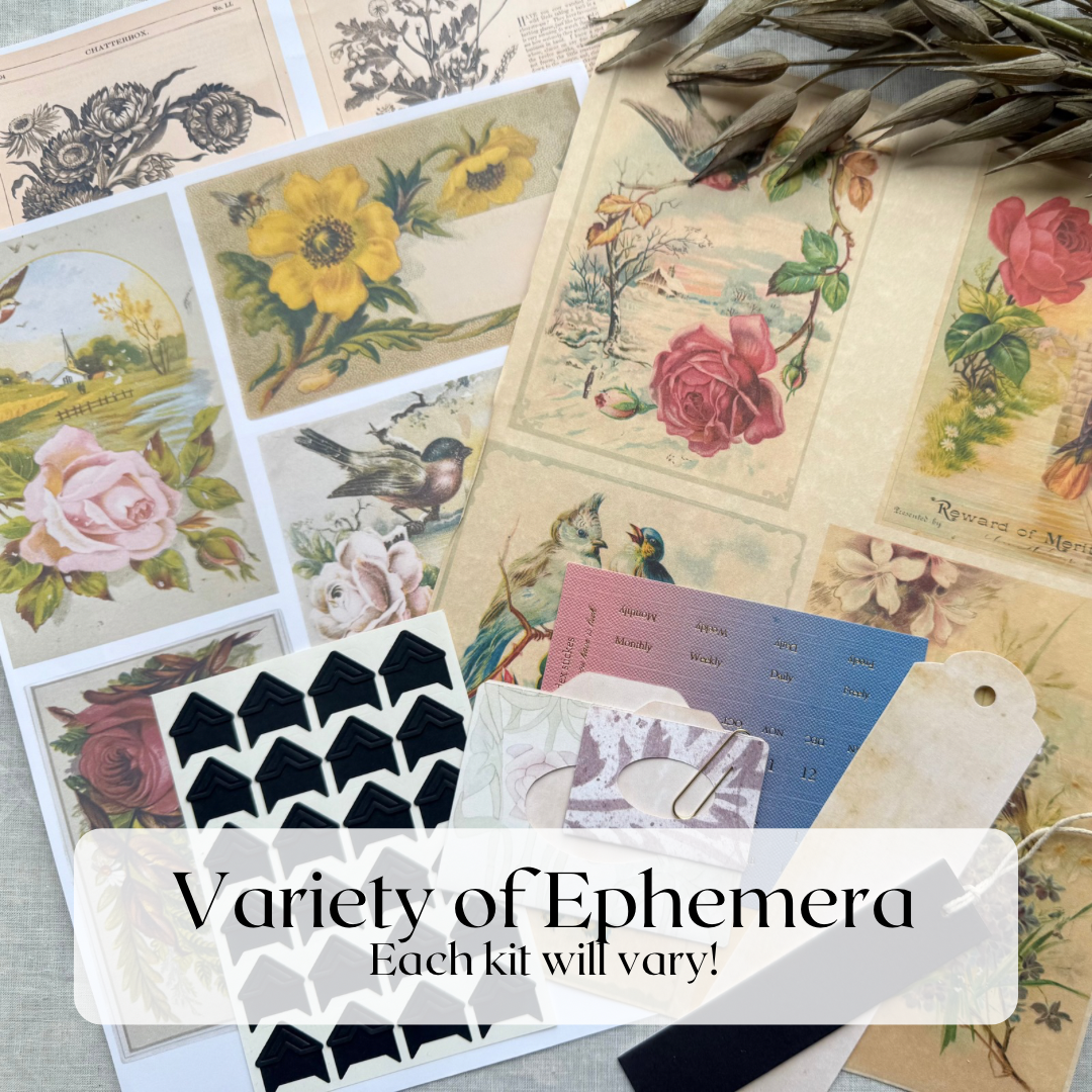 A House of Books - Wholesale Journal/Diary - Junk Journal Kit for Modern Junk Journaling5