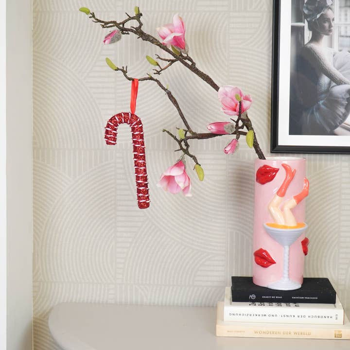 Housevitamin bv - Wholesale Christmas Decoration - Christmas Decoration - Candy Cane - Foam - Red - 21cm1