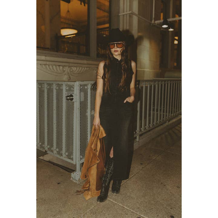 Rodeo Hippie - Wholesale Dress - Women's - WALK THE LINE DENIM DRESS (Pre-pack 1/2/2/1)2