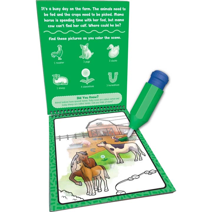 Teacher Created Resources - Vente Livre de coloriage et d'activités pour enfants et bébés - Une révélation aquatique sur des animaux géniaux1