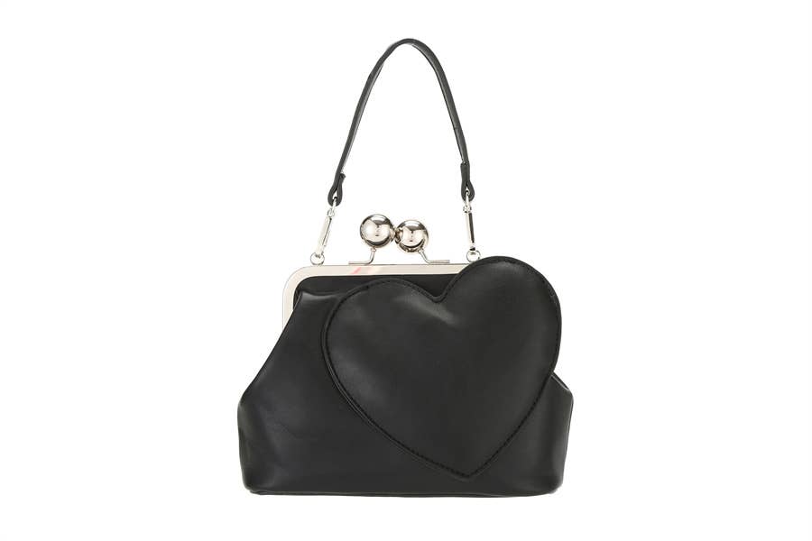 Nima Accessories Inc - Vente Sac porté épaule – femme - Sac à main en similicuir pour femme avec cœur0