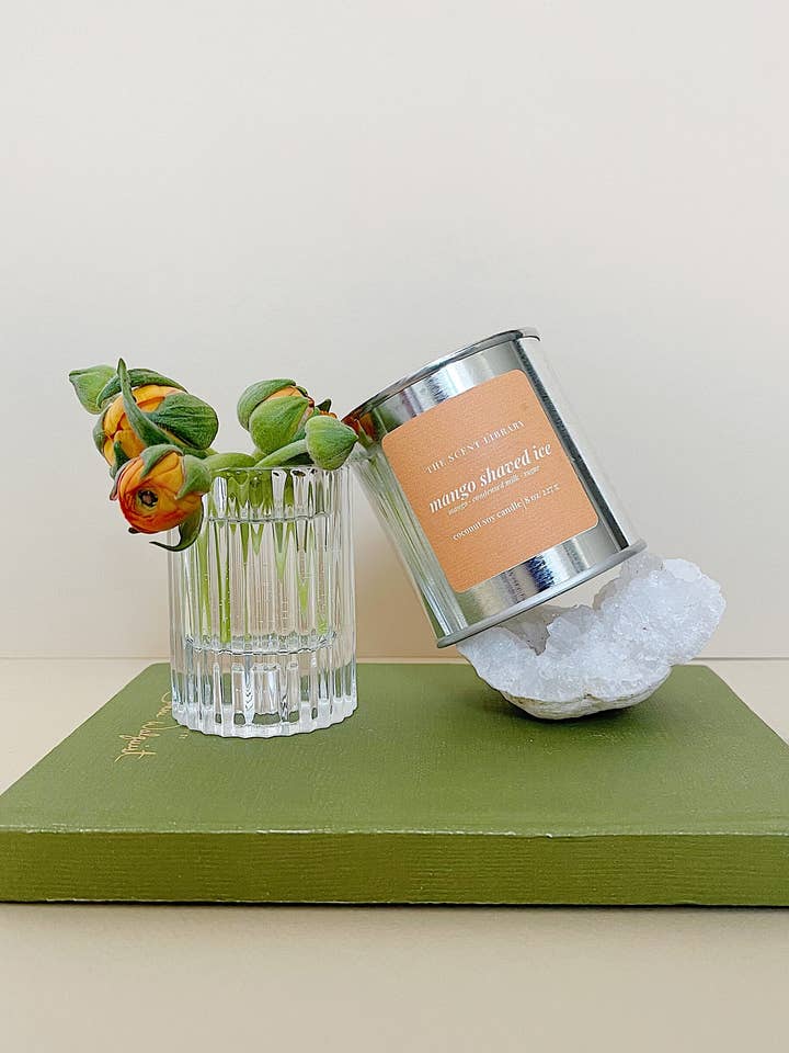 Mango barberet is (Bingsu) Coconut Soy Candle 8oz for engroshandel hos The Scent Library