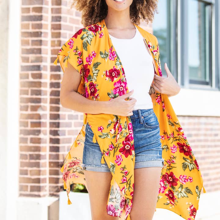 DM Merchandising - Wholesale Kimono - Women's - Jack & Missy Terrace Ruana