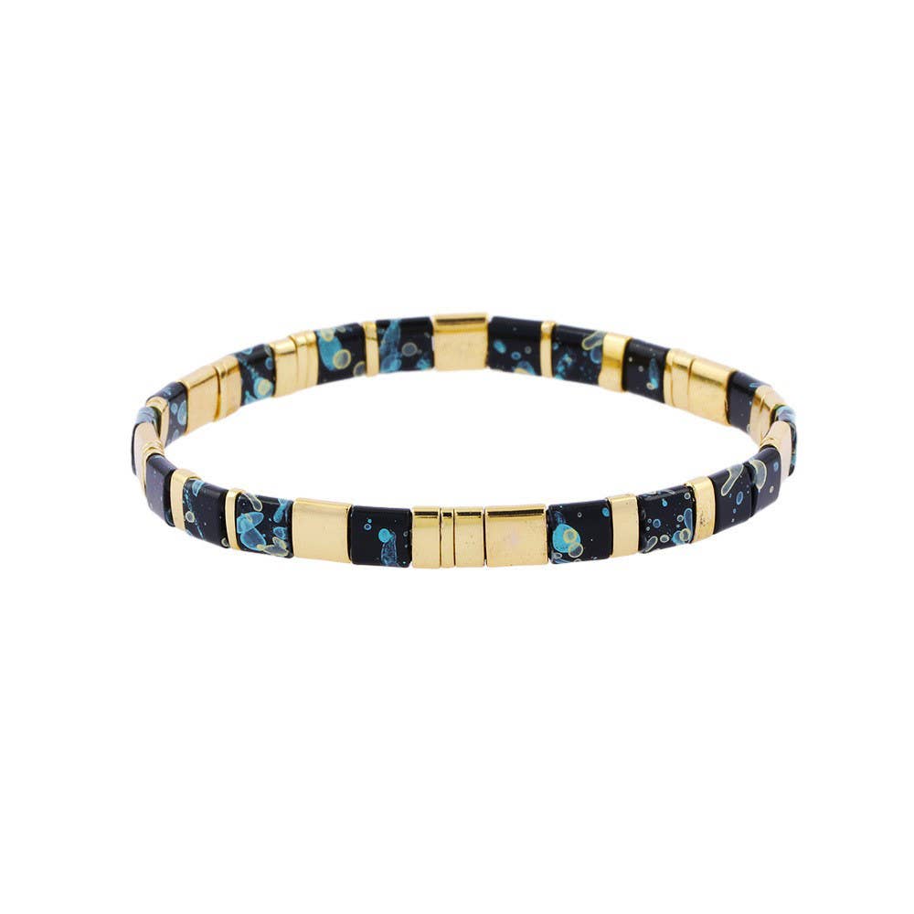 Mio Queena – Engroshandel Perlearmbånd – 5 mm TILA perle armbånd med elastik - BJ67