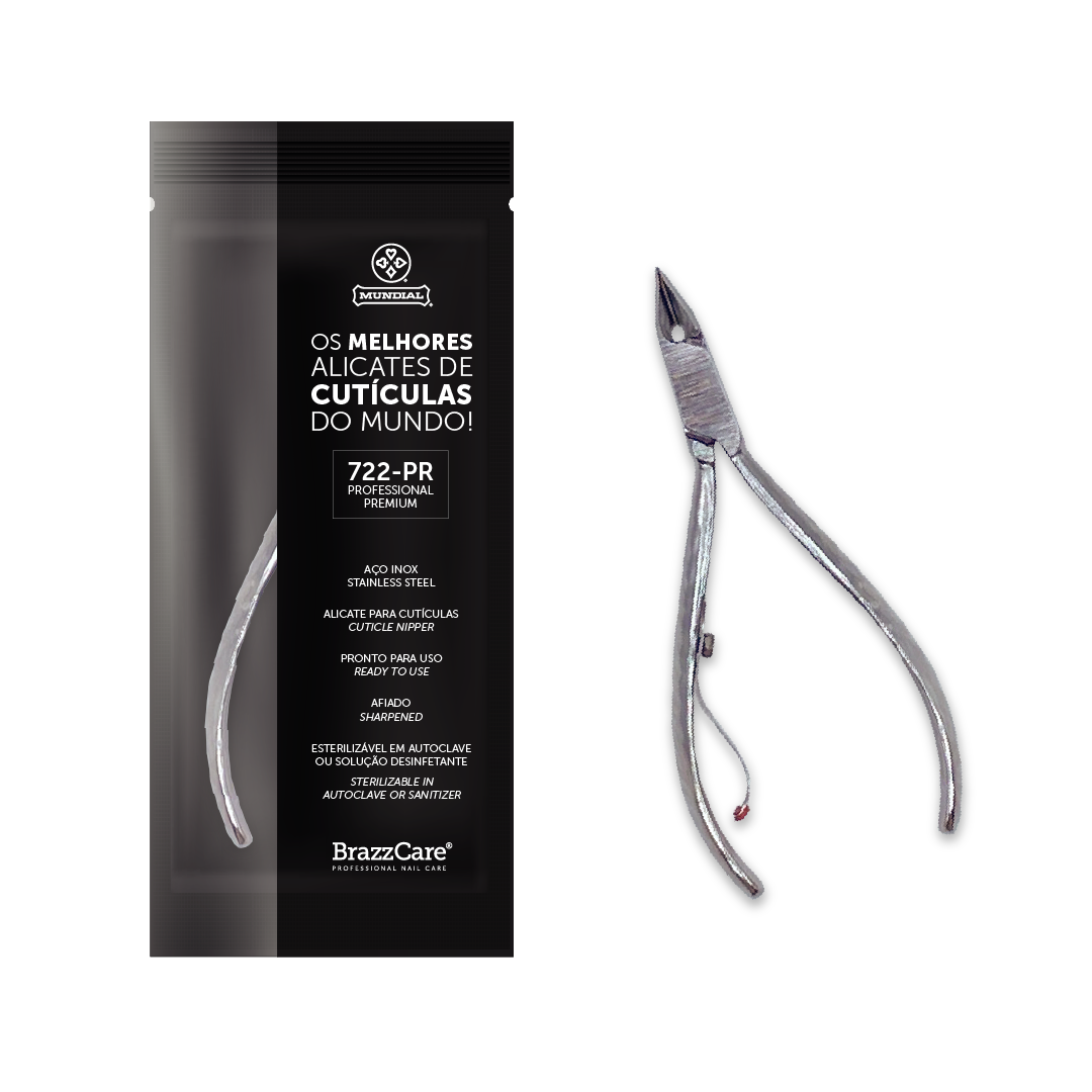 BrazzCare - Brazilian Nail Care – wholesale Cuticle cutter – Cuticle Nipper - 722 Professional Premium2