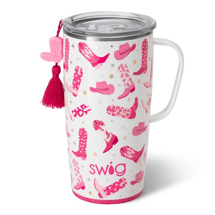 Let's Go Girls Travel Mug (22oz) for wholesale by Swig Life