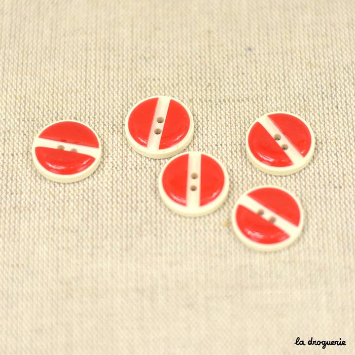 LA DROGUERIE - Wholesale Sewing Button/Snap - Delos Button 18 mm2