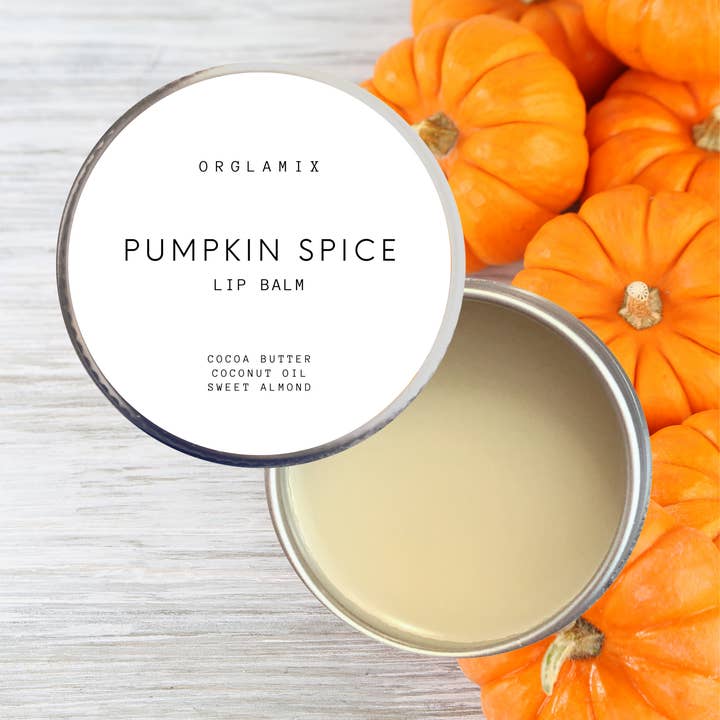 Orglamix - Wholesale Lip Balm - Pumpkin Spice Lip Balm | Hydrates Lips - Fall Autumn3