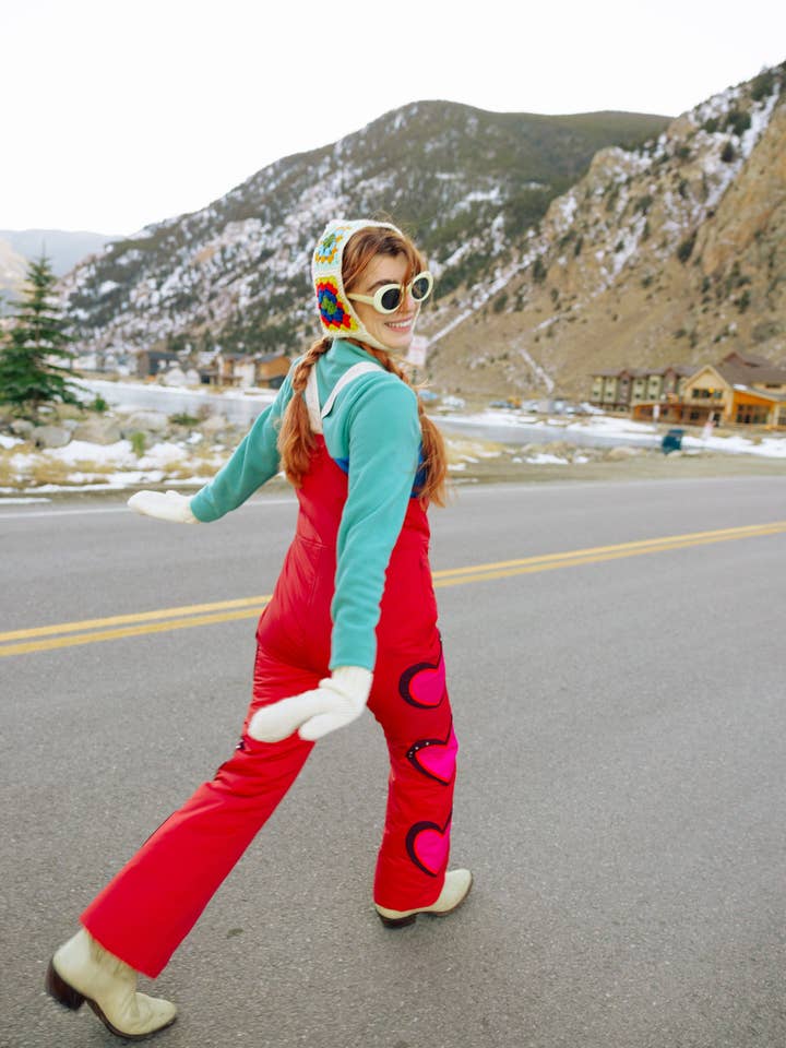 Hoohah - Wholesale Sweatshirt - Women's - Fleece Sweetheart Mock Neck in Beryl Blue4