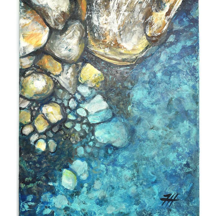 "Retreat" Print for wholesale by Honey Hilliard Art