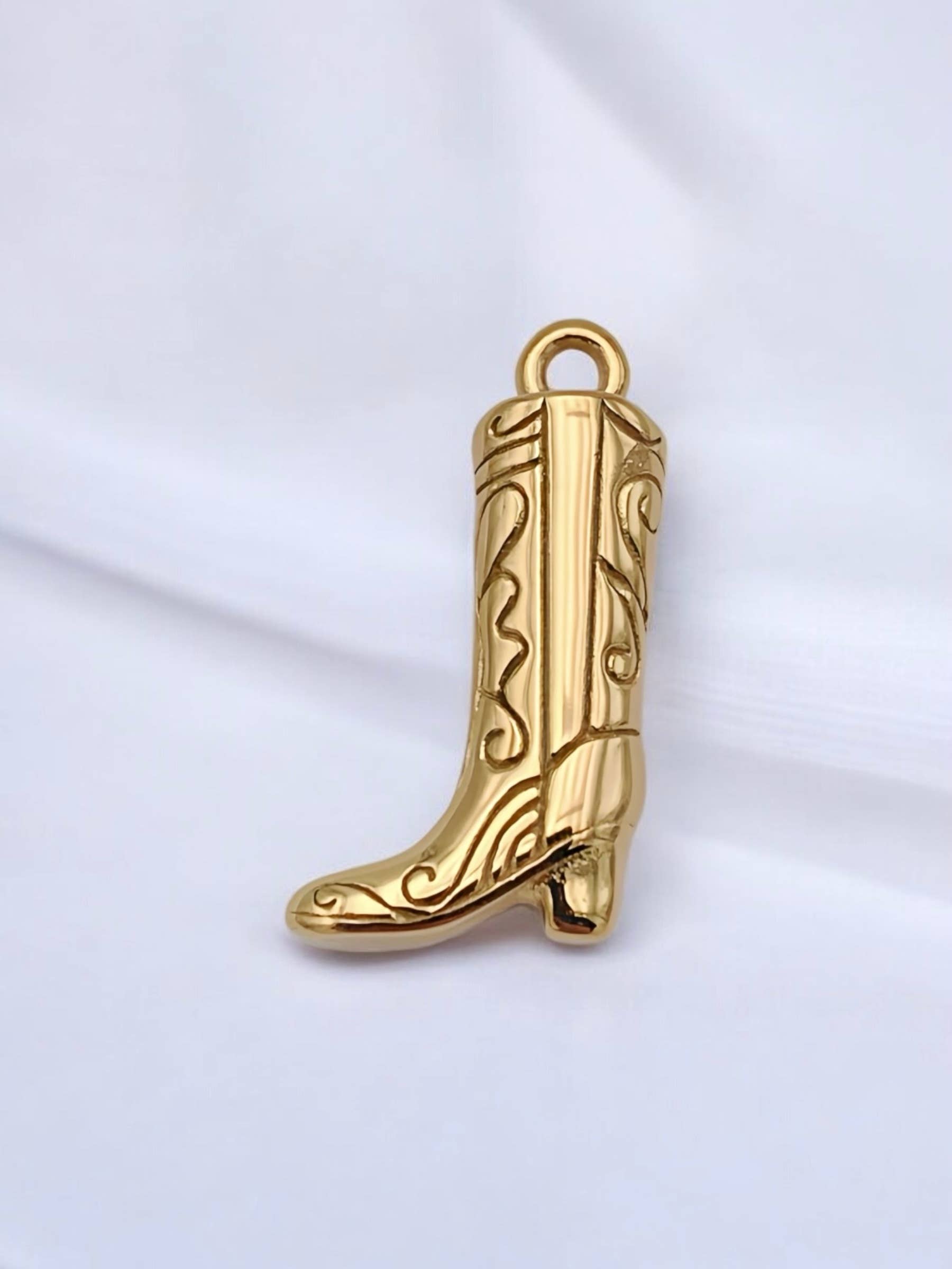 Guld Charm vedhæng i rustfrit stål CHARM1 for engroshandel på Faire