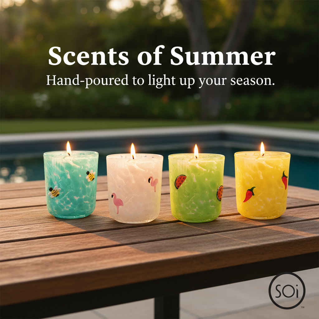 The SOi Company – Vela em jarro/copo por atacado – Vela Ícone Confetti Mojito de Melancia 12oz2