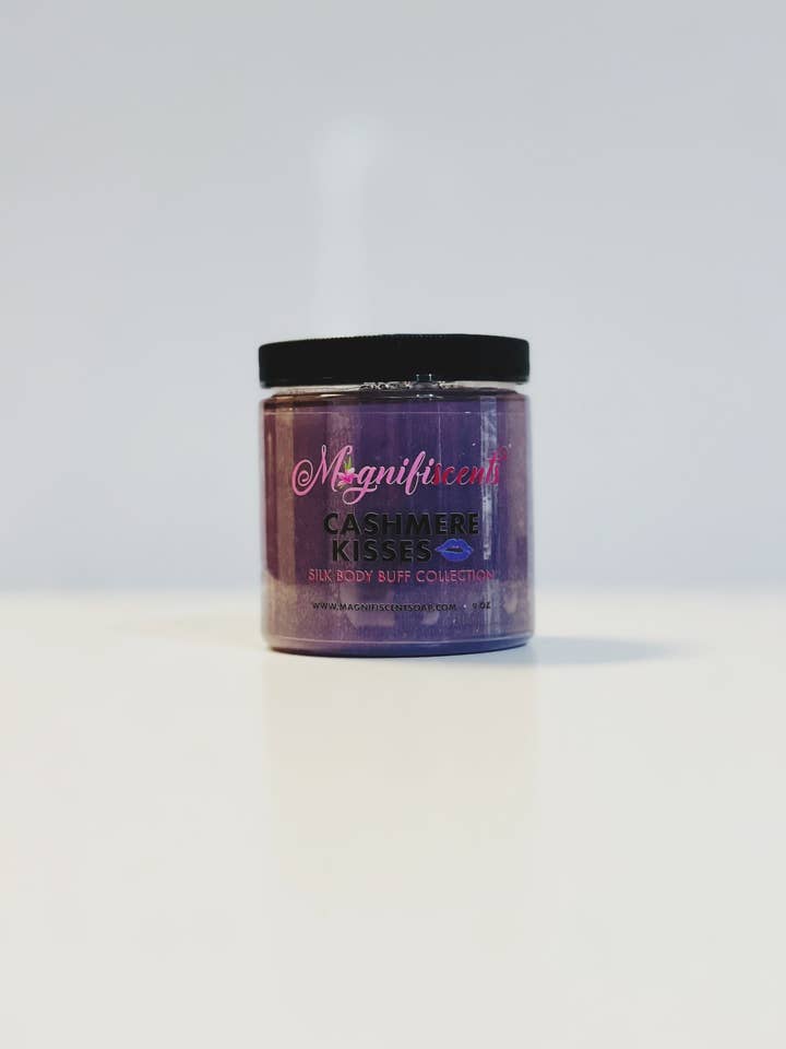 Cashmere Kisses Silk Body Buff for wholesale by Magnifiscents
