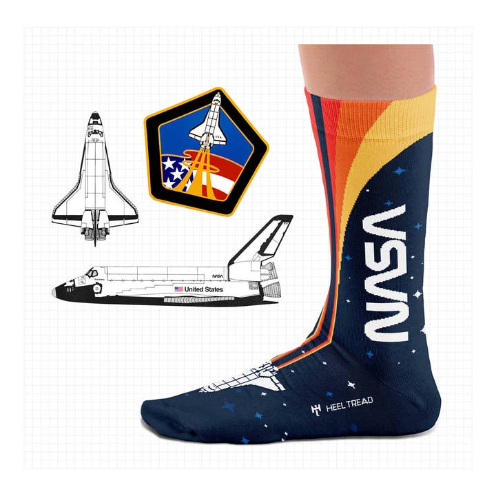 Sock Affairs - Vente Chaussettes – unisexe - Chaussettes NASA espace1