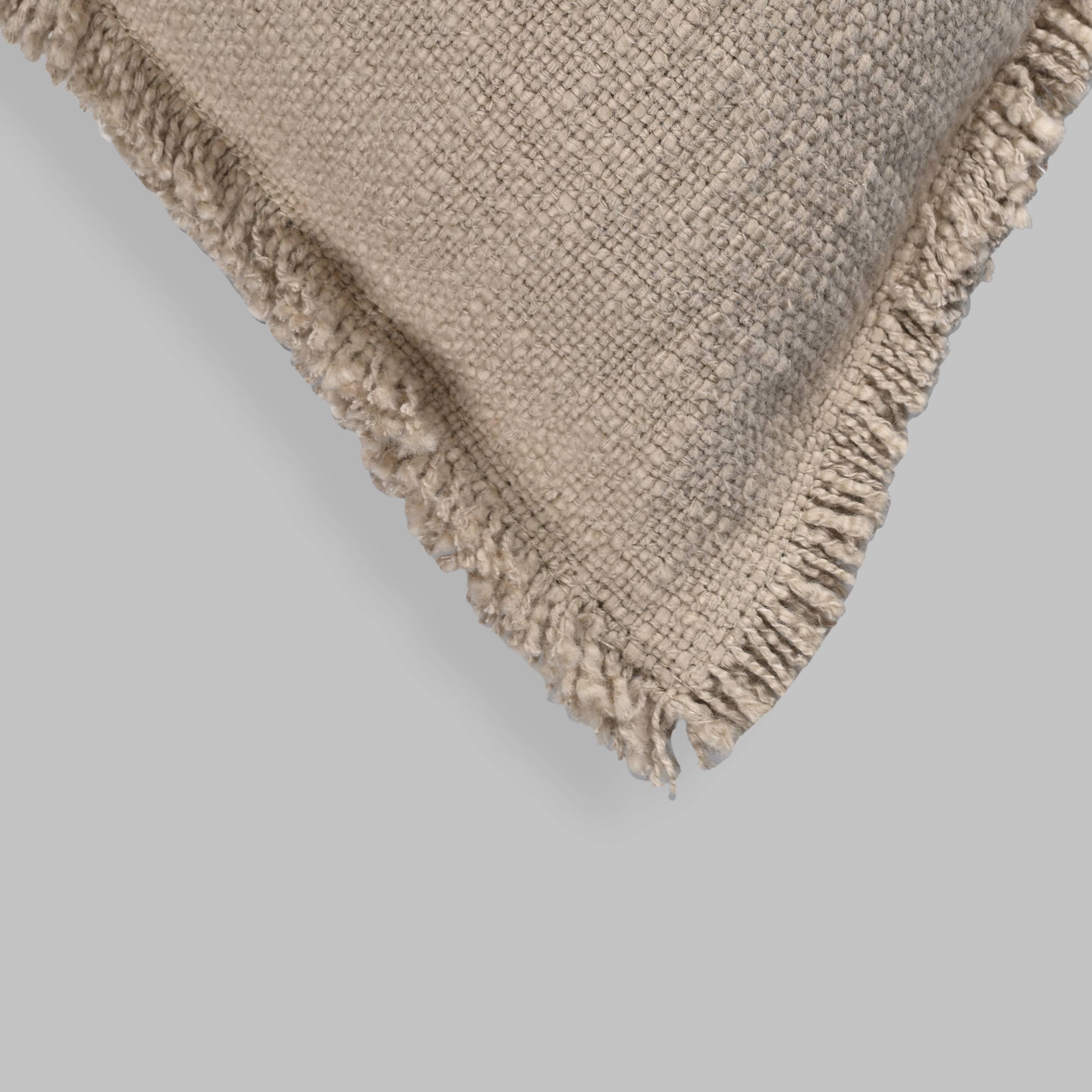 NAKI & SSAM INC. - Wholesale Throw Pillow Cover - Lagom Collection 20in. Square Solid Washed Textured Accent8