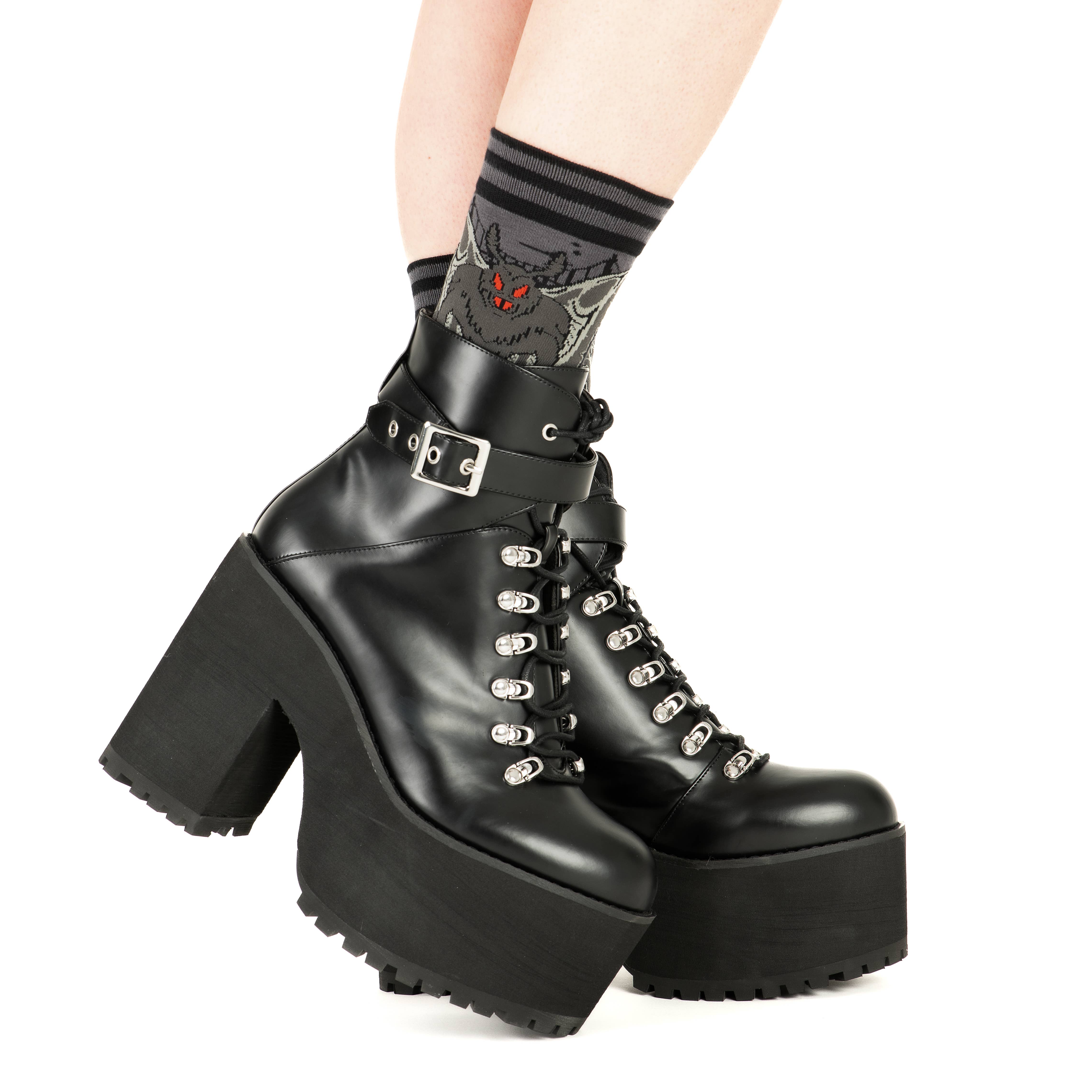 FootClothes LLC - Wholesale Socks - Unisex - Mothman Crew Socks20