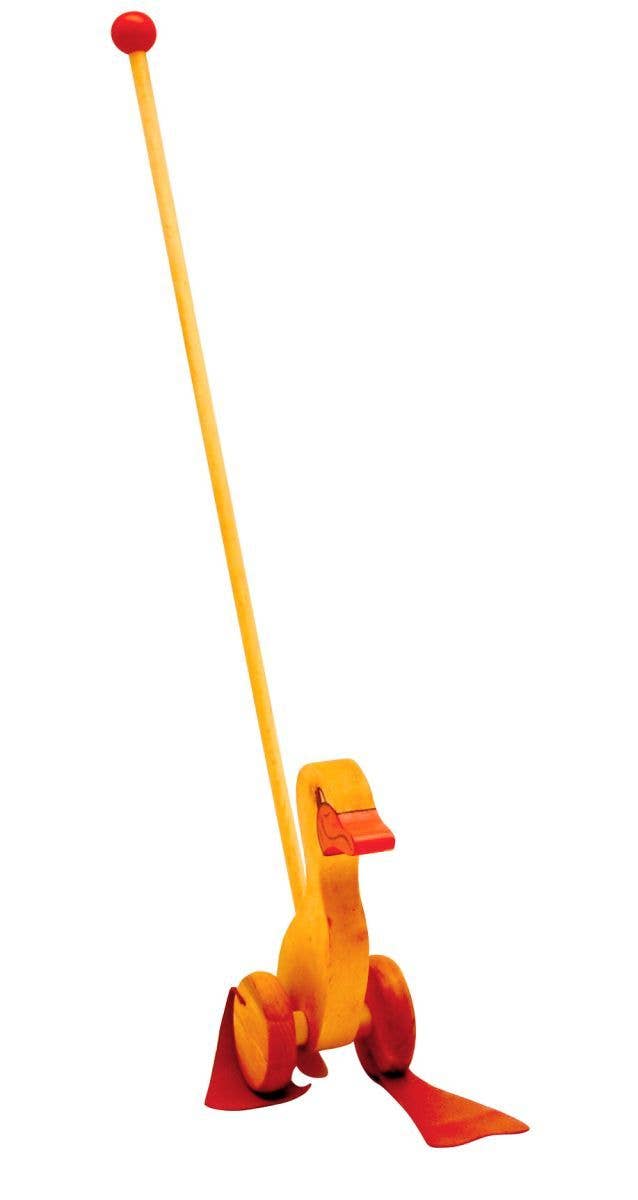 Little Poland Gallery – wholesale Wood toy – Child – DrewArt Duck Push Toy1