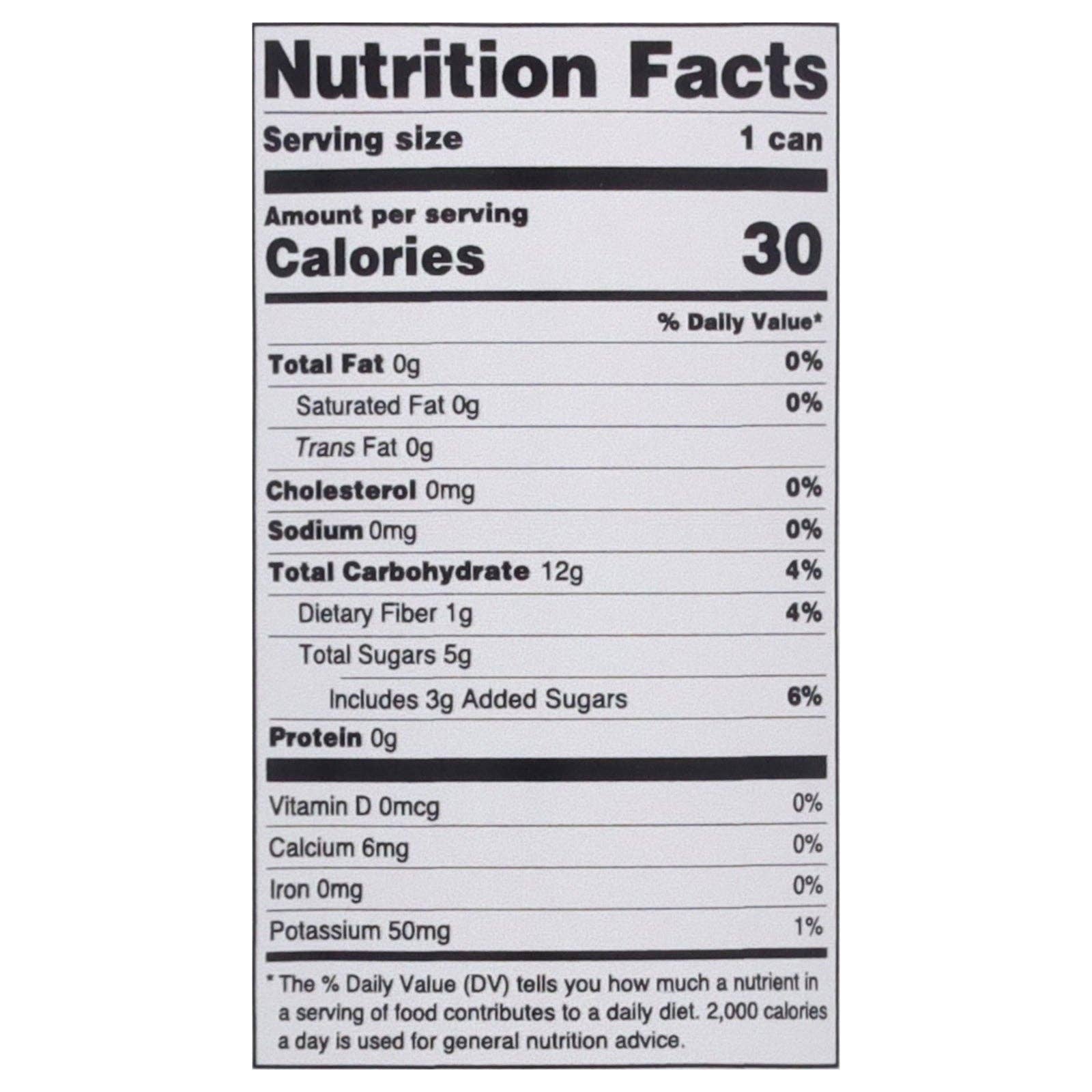 Everyday Supply Co - Wholesale Soda/Carbonated Drink - Hiyo - Seltzer Og2 Peach Mango - Cs Of 12-12 Fz1