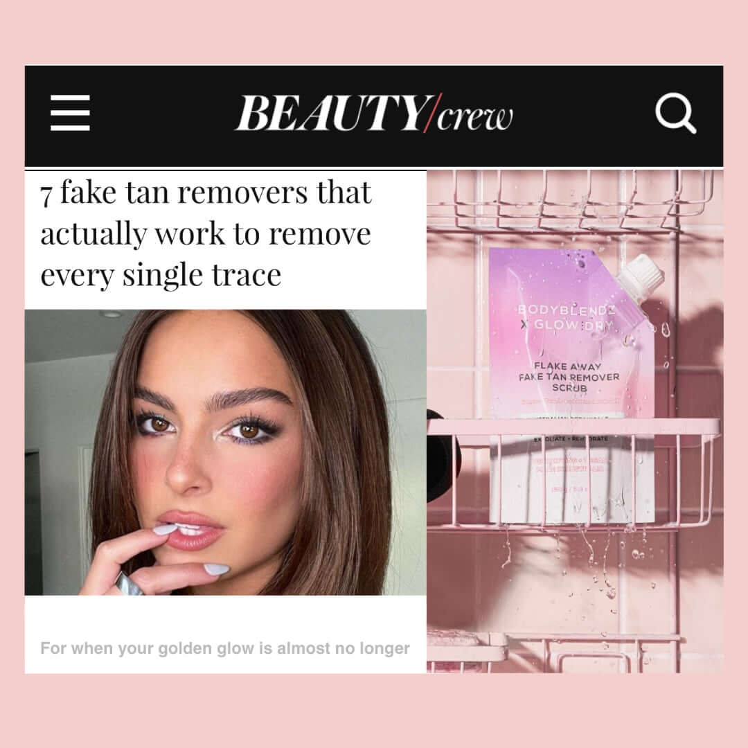 GlowDry Australia – wholesale Self-tanner – Flake Away Fake Tan Remover Scrub6