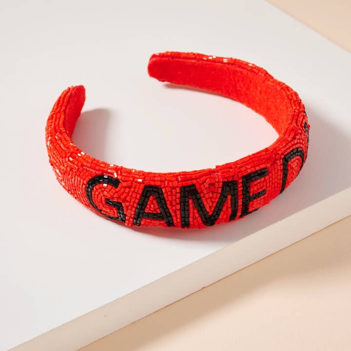 Frem - Wholesale Fashion Headband - Women's - Elegant Game Day Seed Beaded Headband29