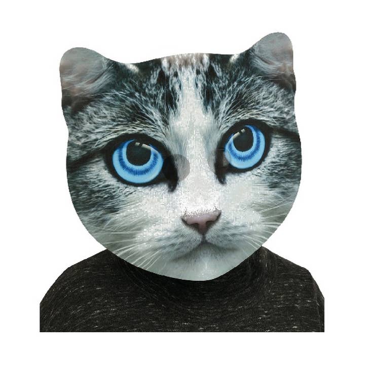 Jactal - Wholesale Costume - Unisex - Plus Size Cat Mask Costume0