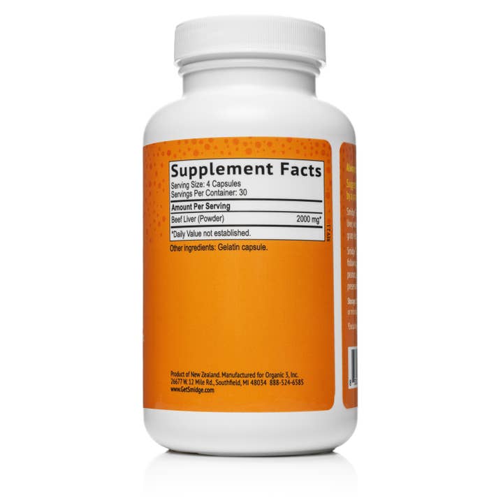 Smidge - Wholesale Oral Supplement/Vitamin - Beef Liver2