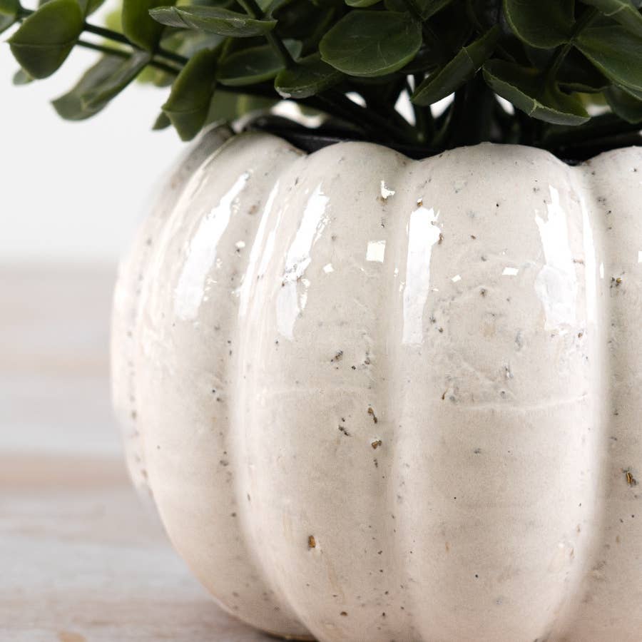 Gainsborough Giftware x Portland Living - Vendita all'ingrosso Vasi per piante - Vaso a forma di zucca in ceramica, 14 cm3
