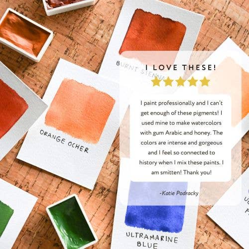 Natural Earth Paint – wholesale DIY craft kit – Natural Watercolor Kit2