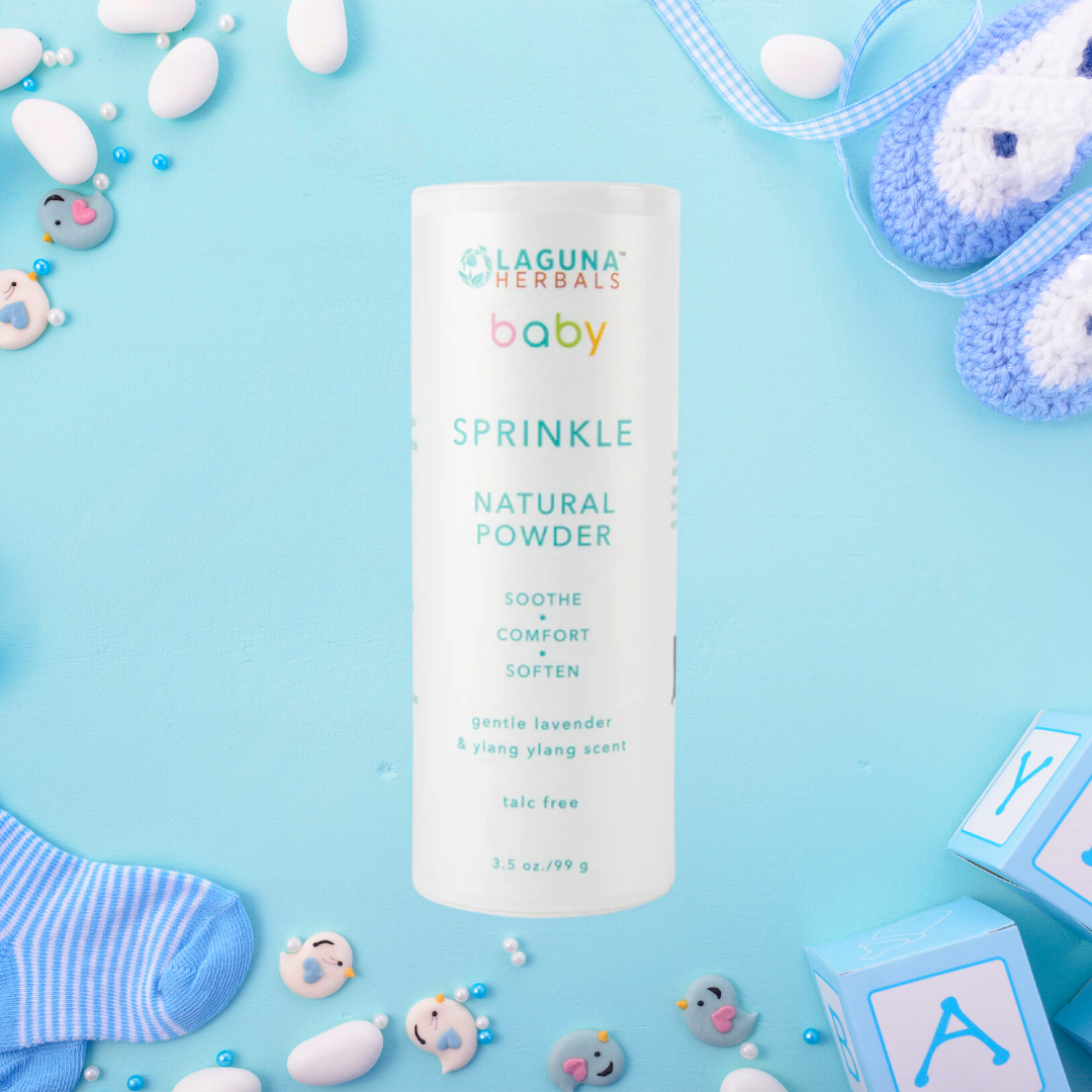 Laguna Herbals - Wholesale Body/Talcum Powder - SPRINKLE organic baby powder4