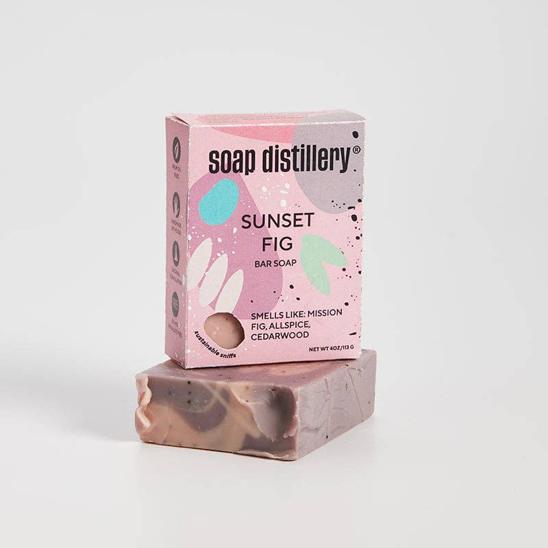 Soap Distillery - Wholesale Bar Soap - Sunset Fig Bar Soap1