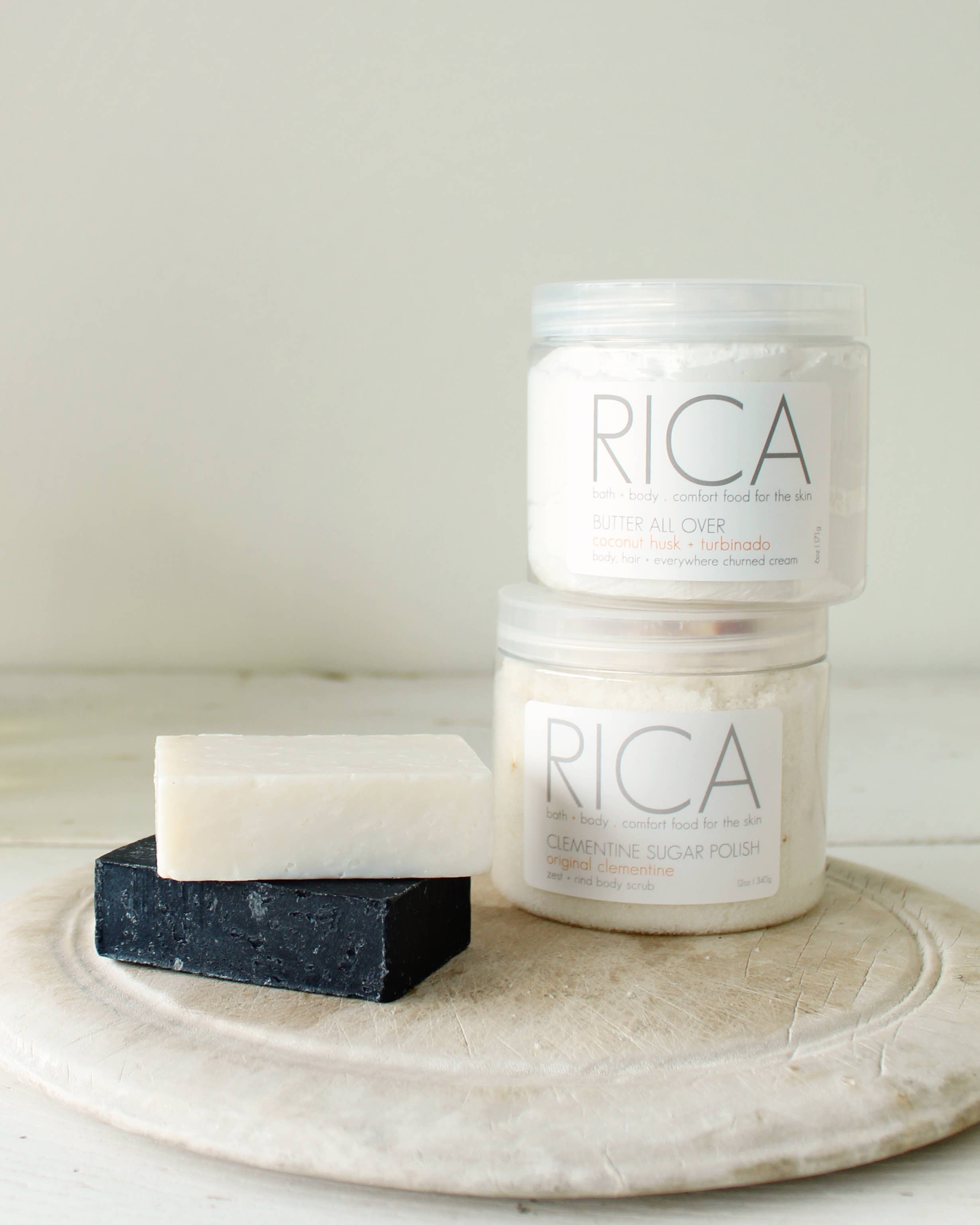 RICA bath + body - Wholesale Body Scrub/Exfoliant - Clementine Sugar Polish, 12 oz.4