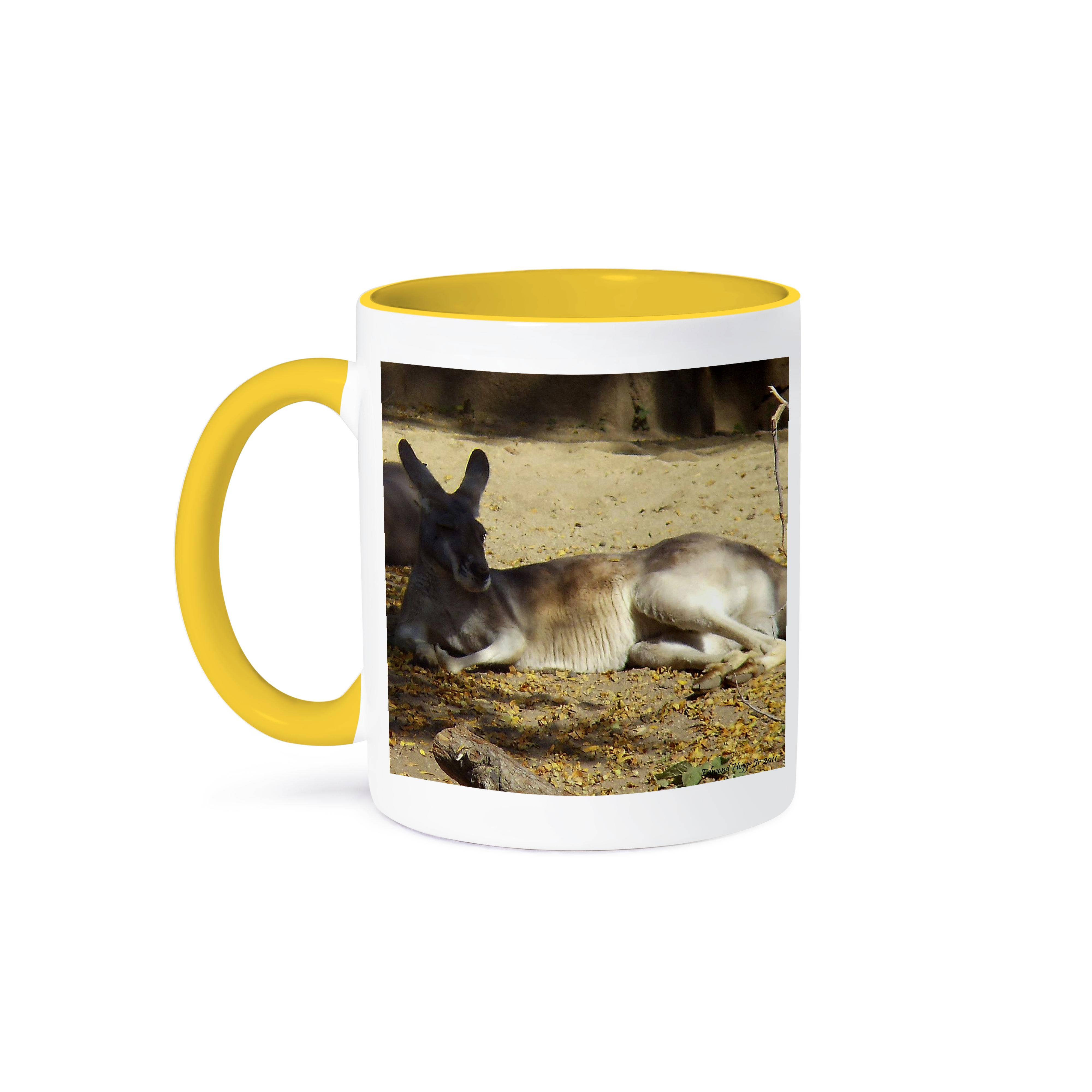 3dRose - Wholesale Coffee Mug - 3dRose, Kangaroo, Mug0