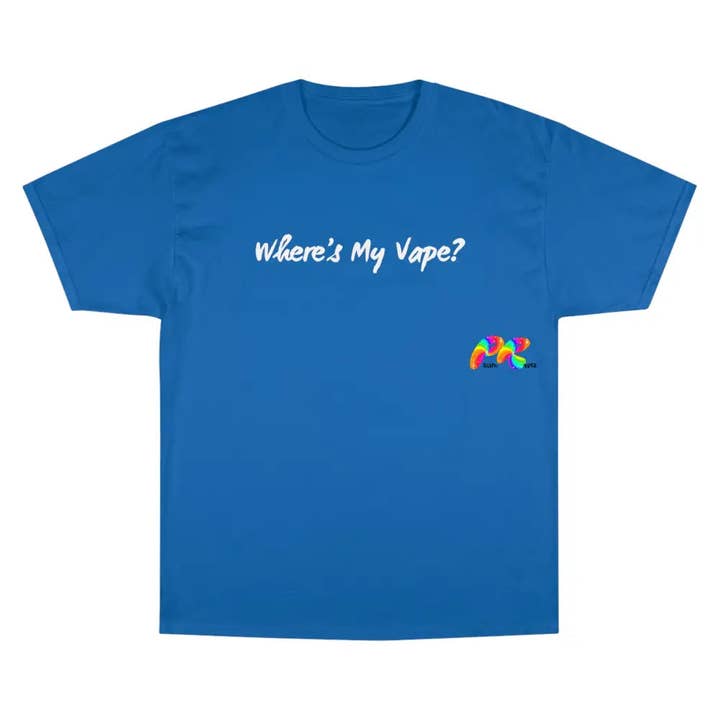 Where's My Vape Champion T-Shirt for wholesale by Prism Raves