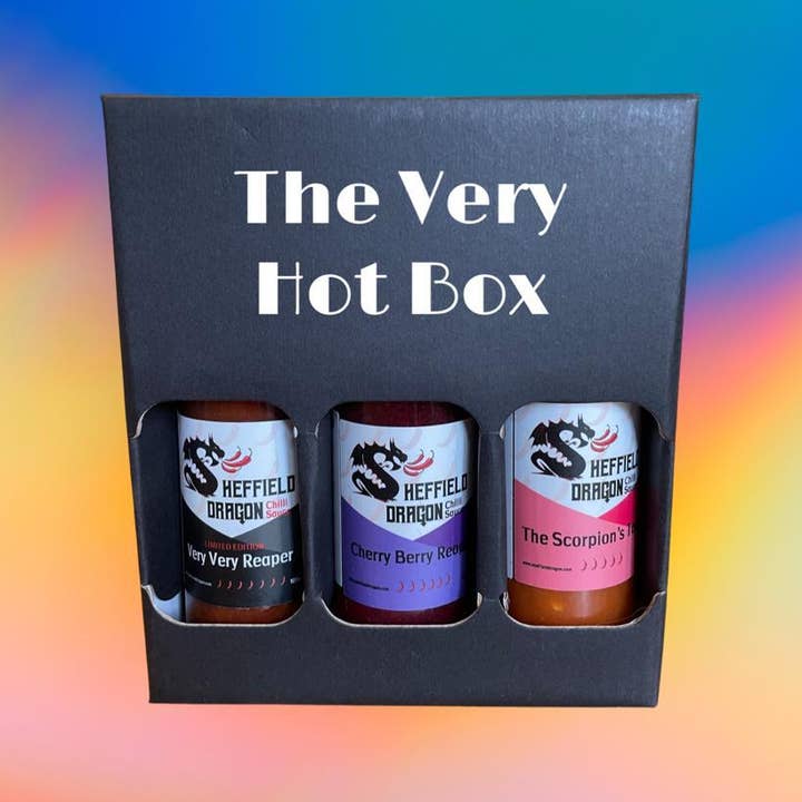 La «Very» Hot box per la vendita all'ingrosso da parte di Sheffield Dragon