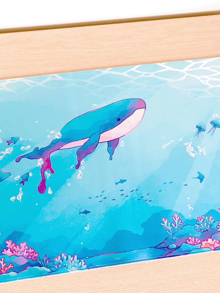 Under the Sea Friends XXL Deskmat for wholesale by Shiku Designs