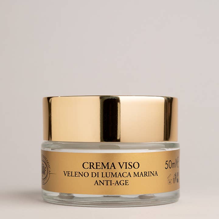 Snigel gift anti-age ansiktskräm 50ml organisk tillverkad i Italien för wholesale av Officina Fitobiologica