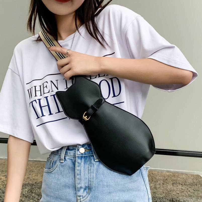 WEST AUSSIE SUPPLIES - Wholesale Crossbody Bag - Women's - Bacio - Cute Cat/Dog Crossbody Bag with Wide Strap7